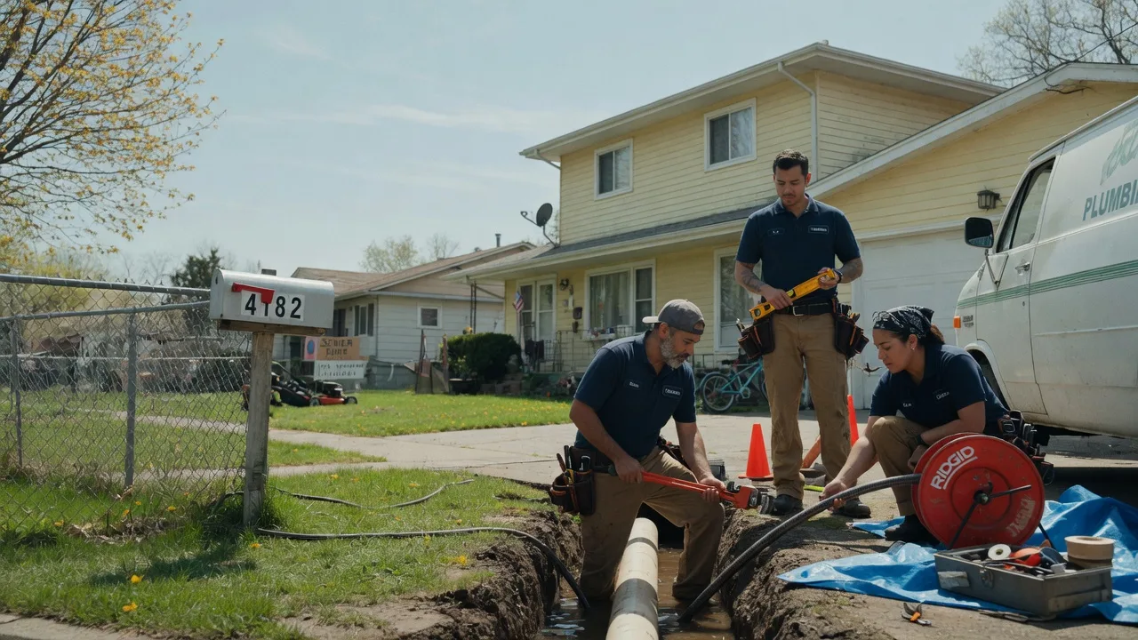 Gas Line Repair in Cooksville, IL near me